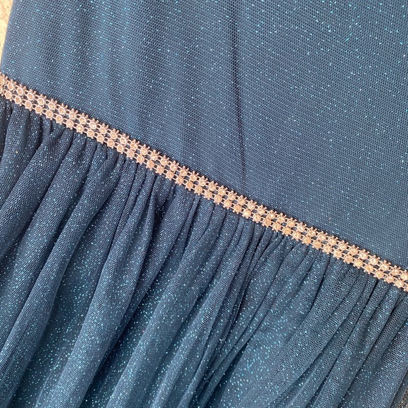 Girls High Low Fancy Dress - Picture 3 of 4